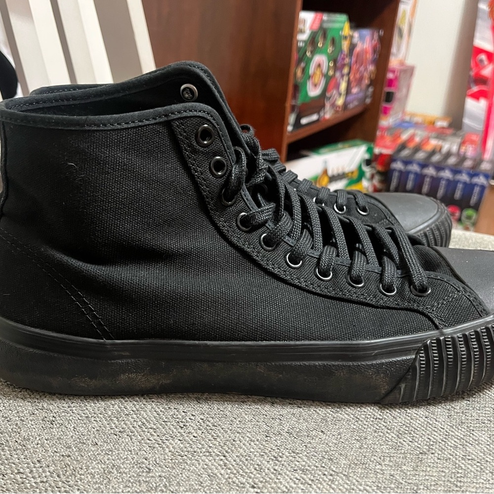 PF flyers Black High-Top Men's Sneakers Size 11